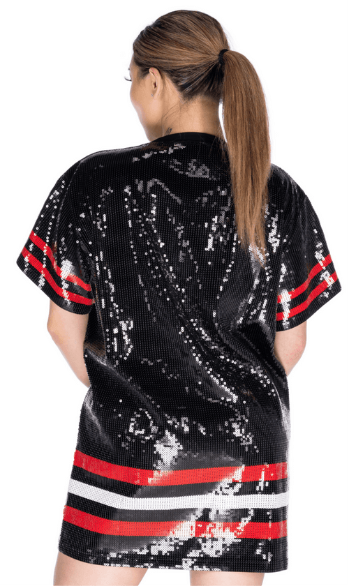 Chicago Hockey Sequin Dress - SEQUIN FANS