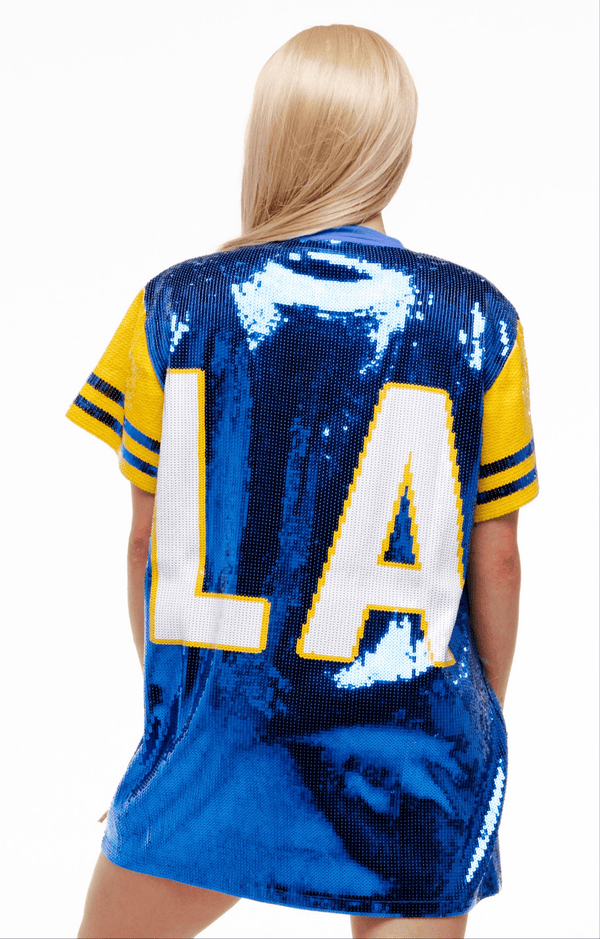 Los Angeles Football Sequin Dress - SEQUIN FANS