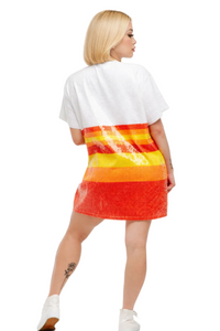 Houston Baseball Sequin Dress