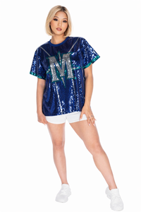 Seattle Baseball Sequin Shirt
