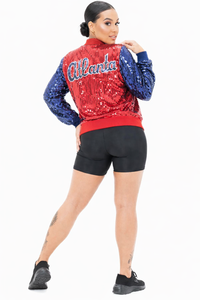 Atlanta Baseball Sequin Jacket