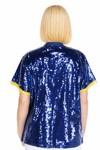 Milwaukee Baseball Sequin Shirt