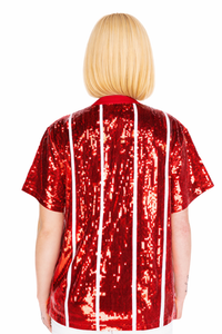 Miami Baseball Sequin Shirt