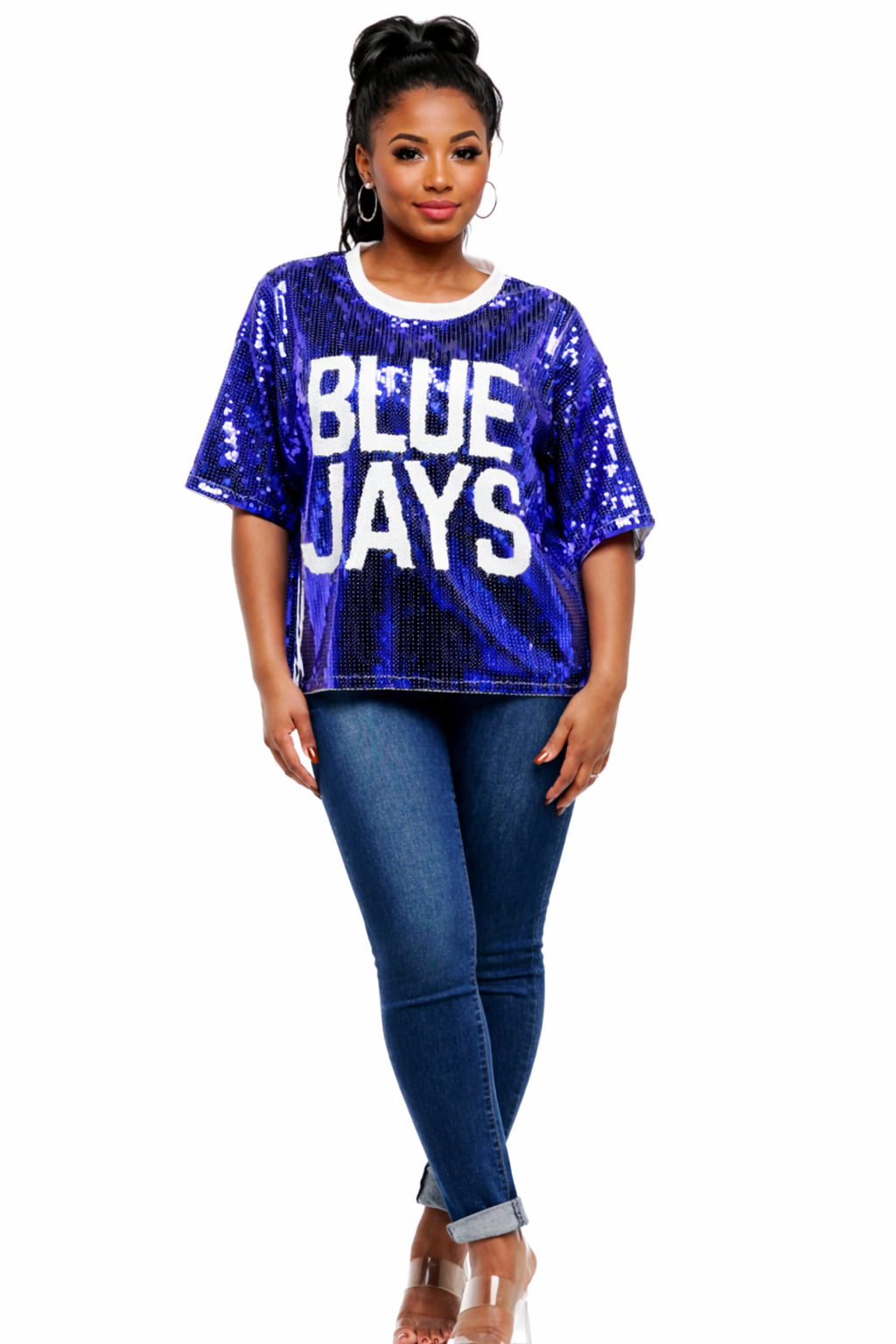 Toronto Baseball Sequin Shirt