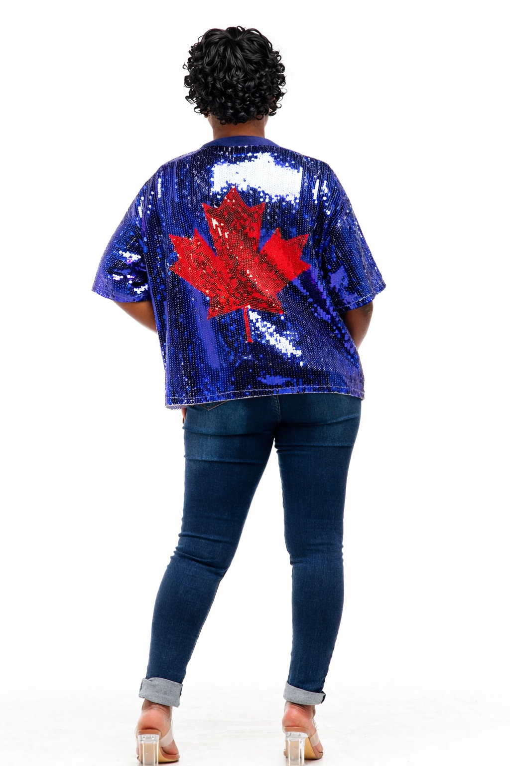 Toronto Baseball Sequin Shirt