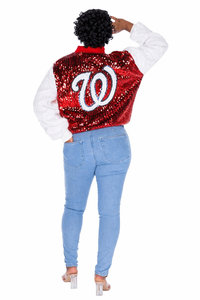Washington Baseball Sequin Jacket
