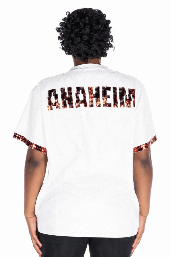 Anaheim Baseball Sequin Shirt