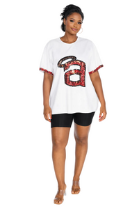 Anaheim Baseball Sequin Shirt