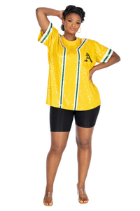 Oakland Baseball Sequin Shirt