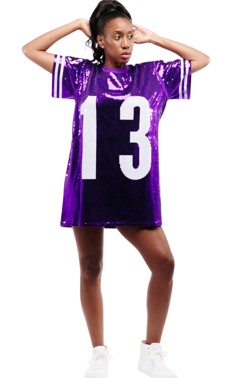 SWIFT Jersey Dress - Purple