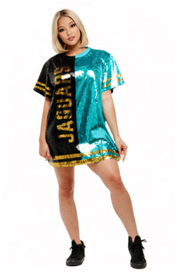 Jacksonville Football Sequin Dress Jacksonville Football Sequin Dress