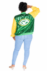 Green Bay Sequin Jacket
