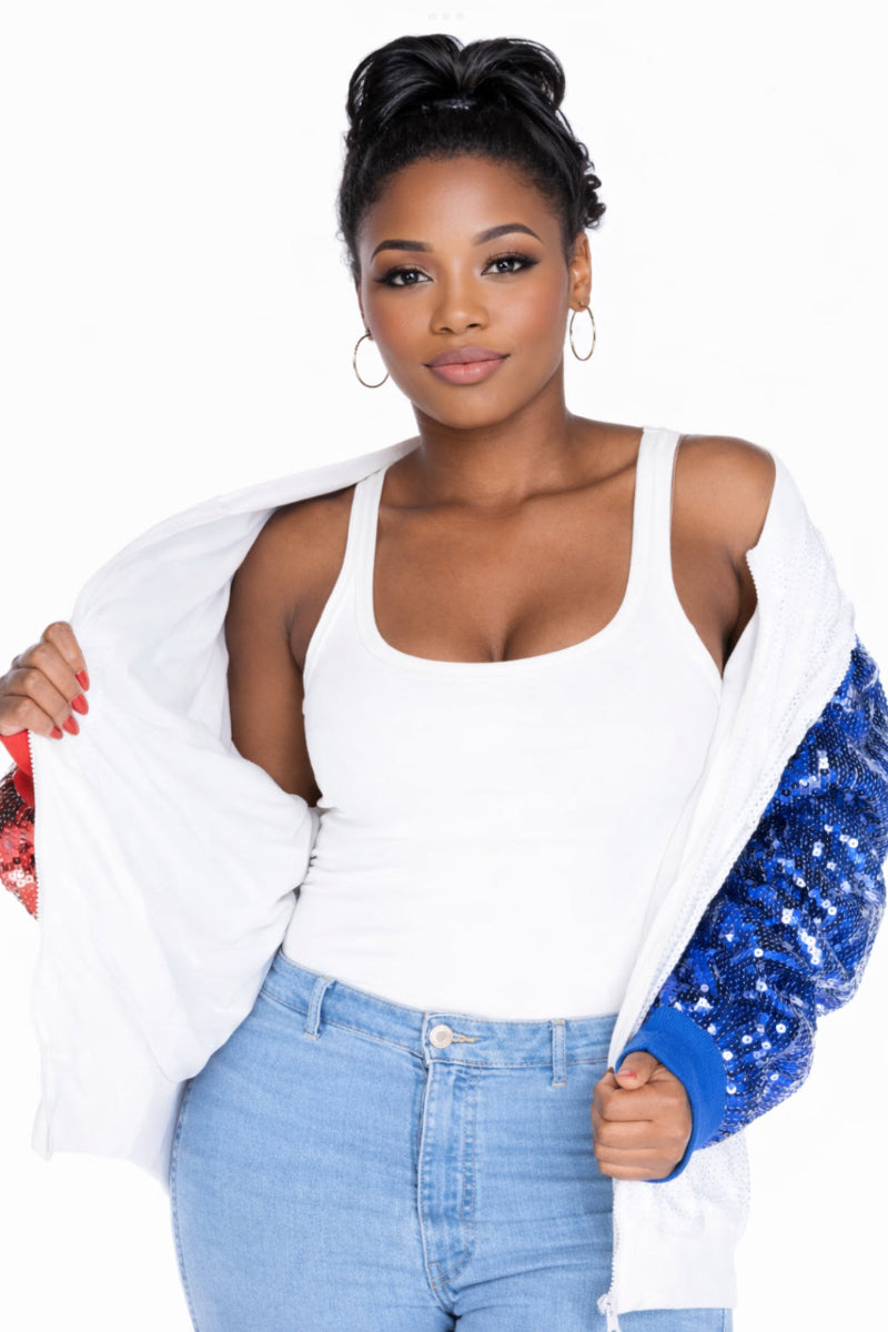 Buffalo Football Sequin Jacket