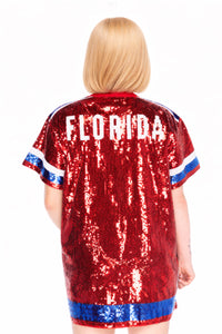 Florida Hockey Sequin Dress