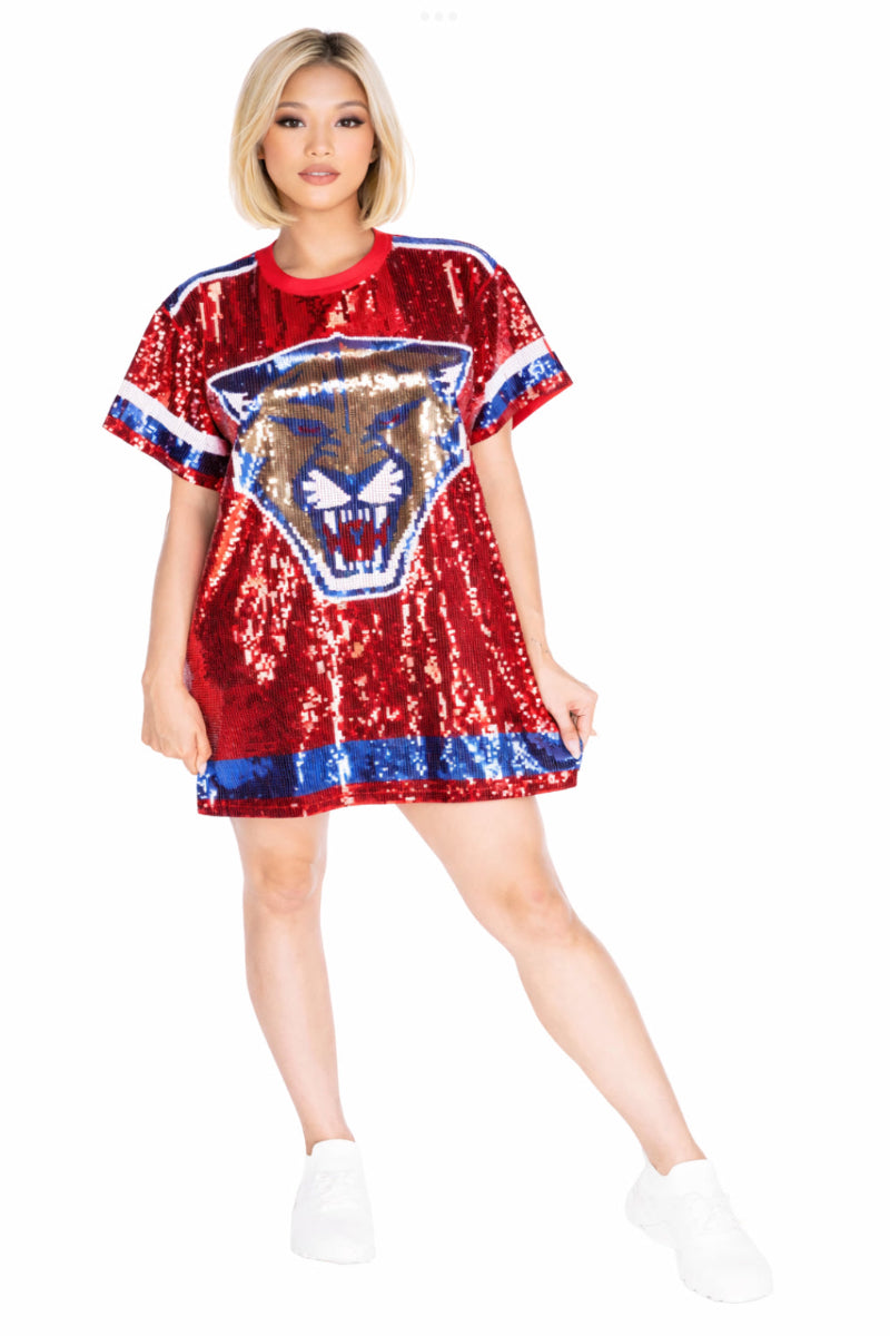 Florida Hockey Sequin Dress