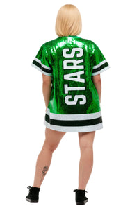 Dallas Hockey Sequin Dress