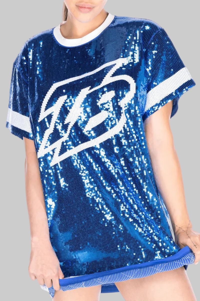 Tampa Bay Hockey Sequin Dress