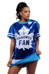 Toronto Hockey Sequin Dress