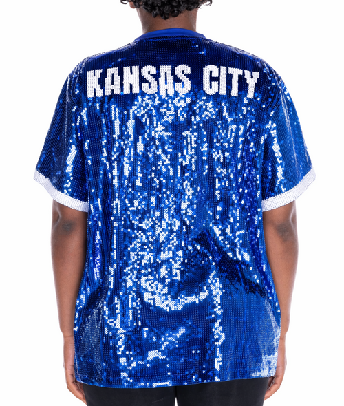 Kansas City Baseball Sequin Shirt