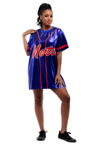 New York Baseball Sequin Dress