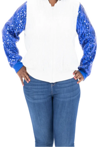 New York Hockey Sequin Jacket