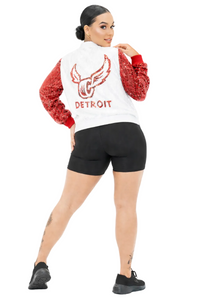 Detroit Hockey Sequin Jacket
