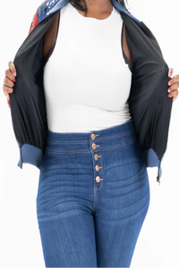 Columbus Hockey Sequin Jacket