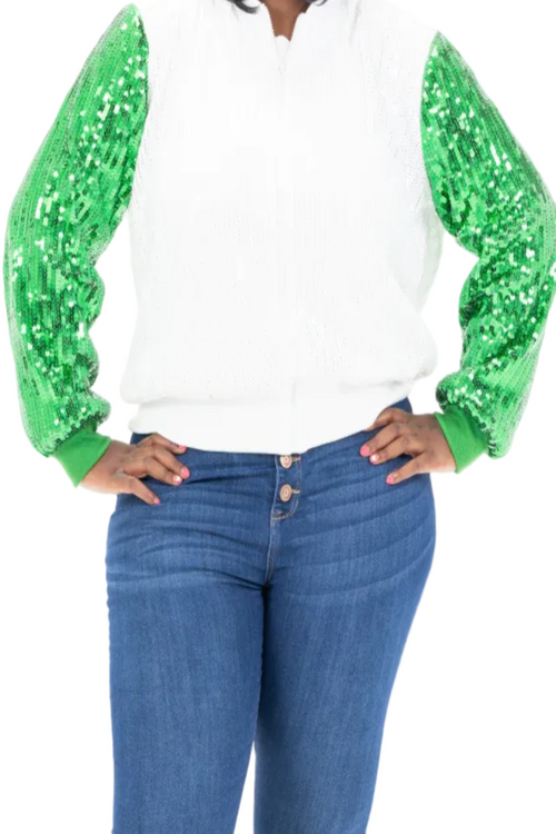 Dallas Hockey Sequin Jacket
