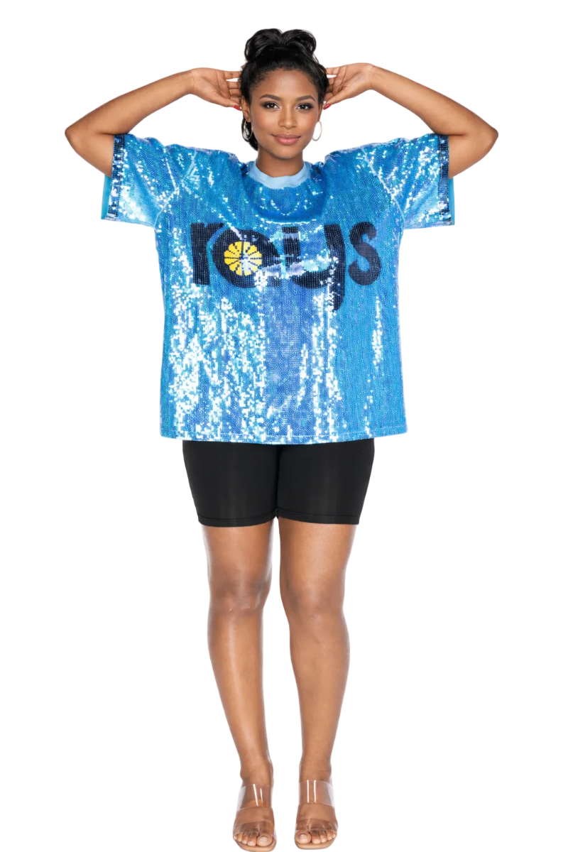 Tampa Bay Baseball Sequin Shirt