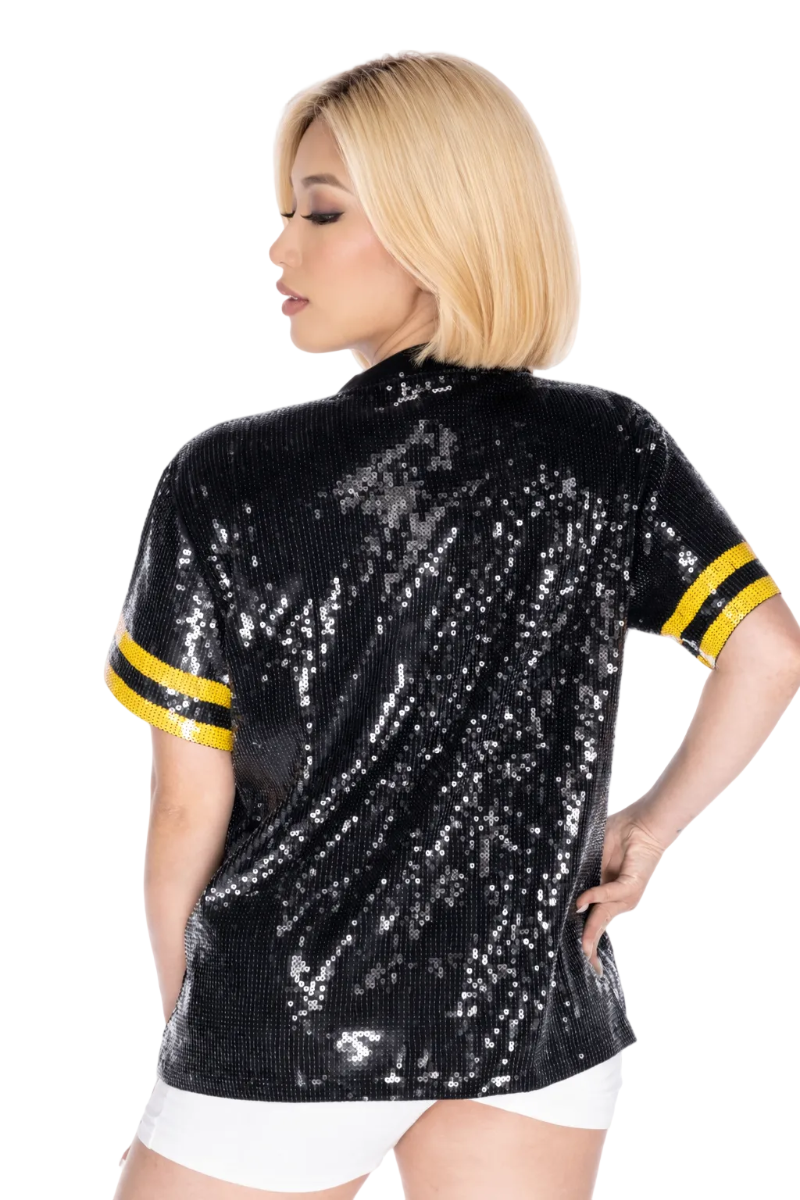 Pittsburgh Baseball Sequin Shirt