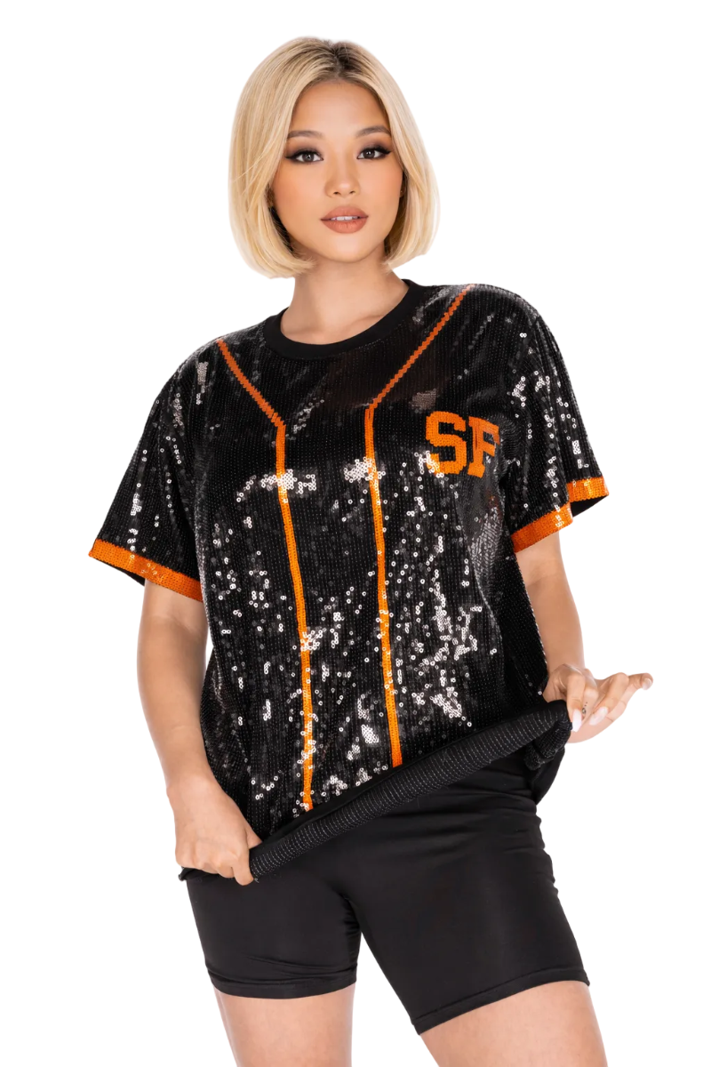 San Francisco Baseball Sequin Shirt