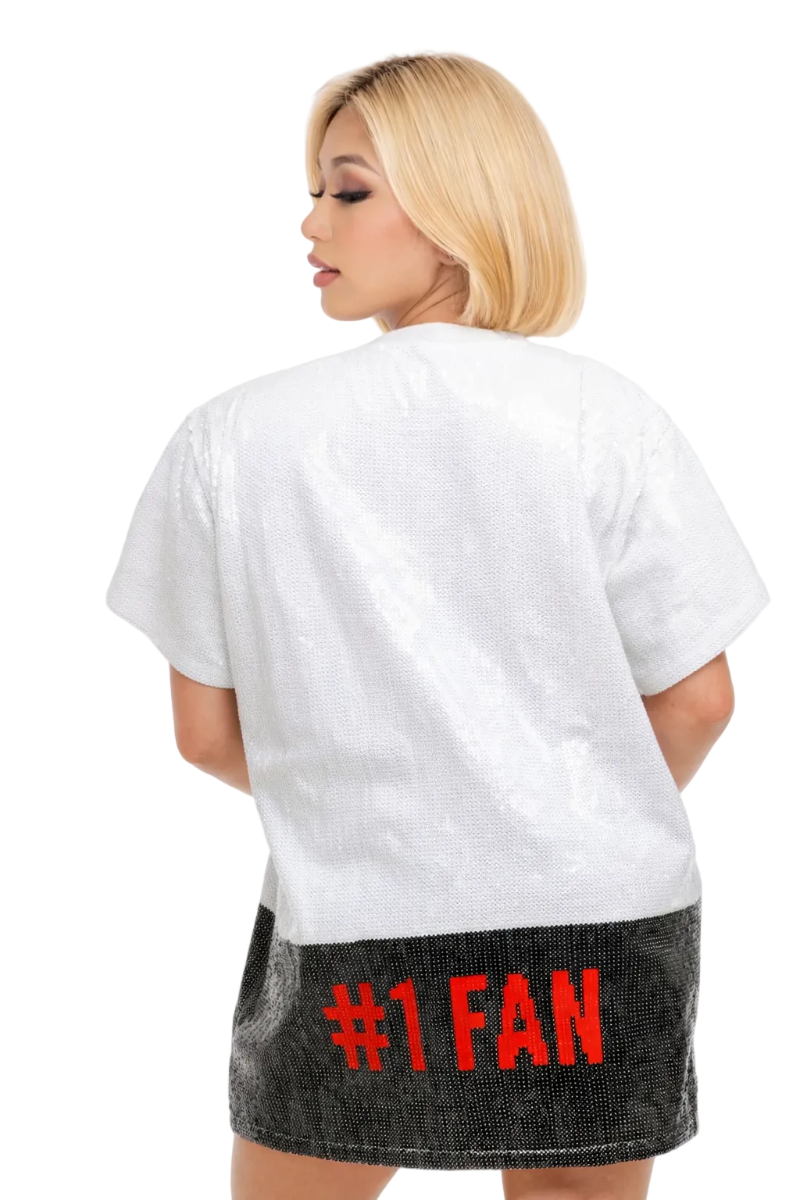 Baltimore Baseball Sequin Dress