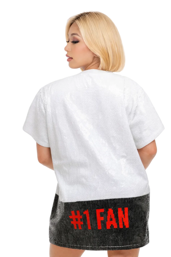 Baltimore Baseball Sequin Dress