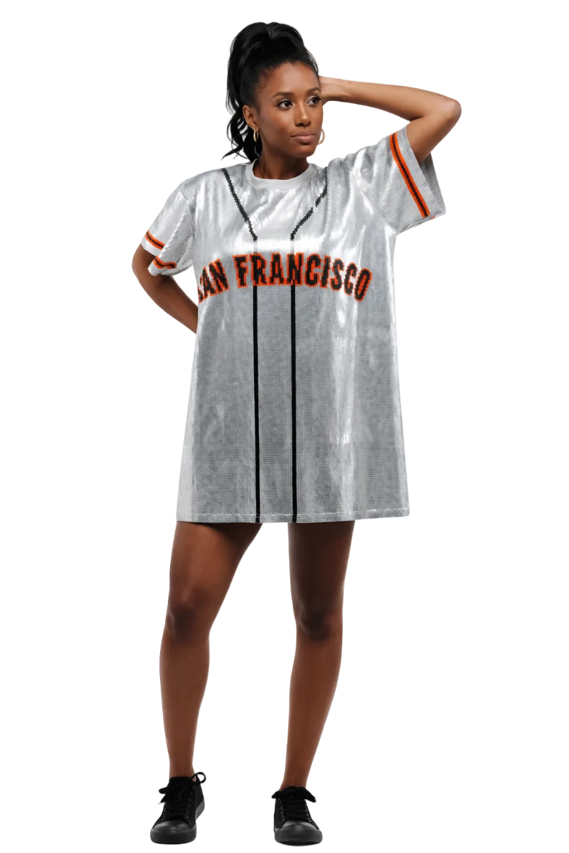 San Francisco Baseball Sequin Dress