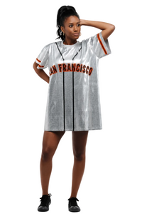 San Francisco Baseball Sequin Dress