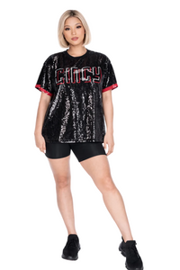 Cincinnati Baseball Sequin Shirt