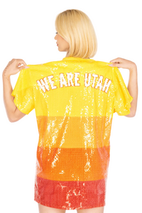 Utah Basketball Sequin Dress