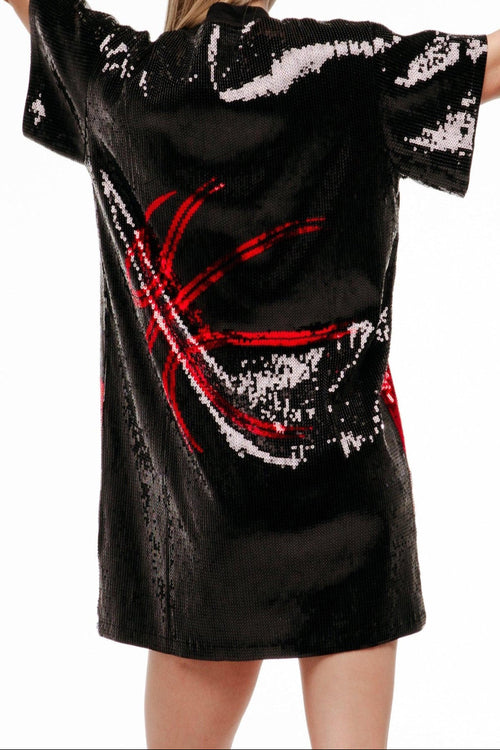 Toronto Basketball Sequin Dress