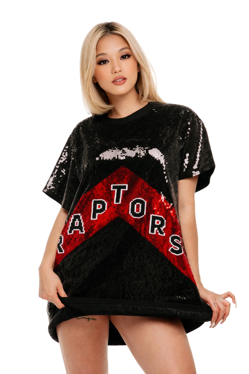 Toronto Basketball Sequin Dress