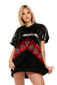 Toronto Basketball Sequin Dress