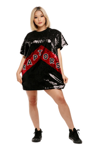 Toronto Basketball Sequin Dress
