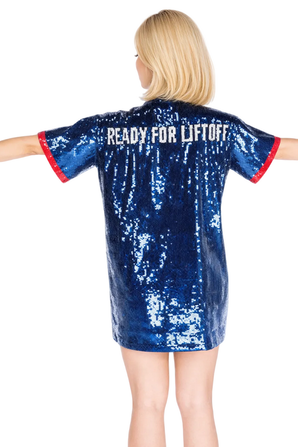 Houston Basketball Sequin Dress