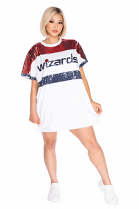 Washington Basketball Sequin Dress