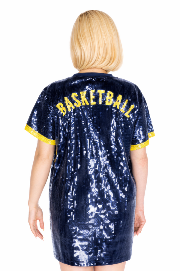 Indiana Basketball Sequin Dress