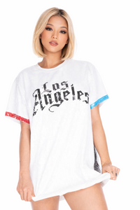 Los Angeles Basketball Sequin Dress