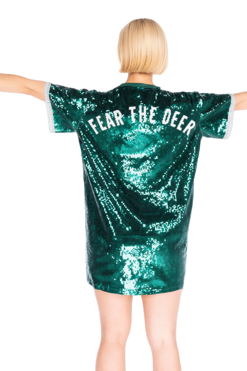 Milwaukee Basketball Sequin Dress