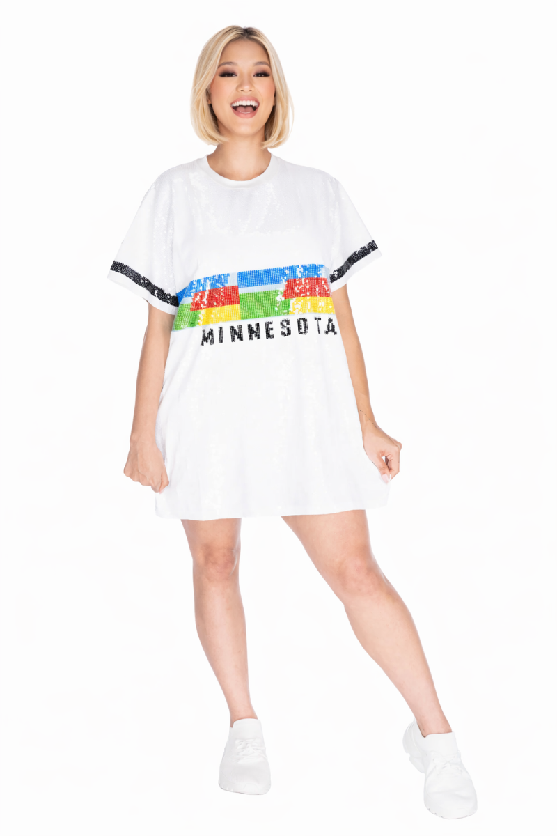 Minnesota Basketball Sequin Dress