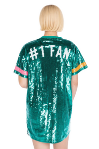 San Antonio Basketball Sequin Dress