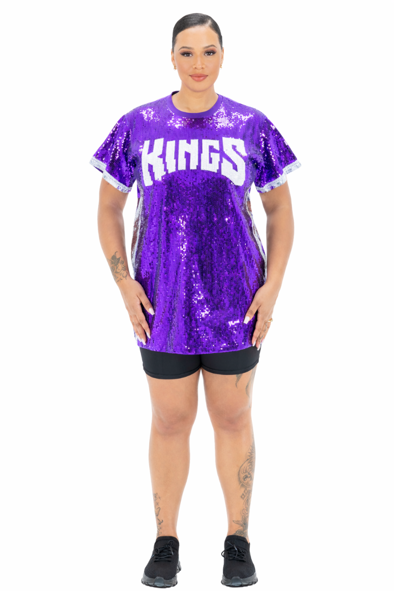 Sacramento Basketball Sequin Dress