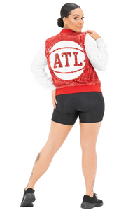 Atlanta Basketball Sequin Jacket